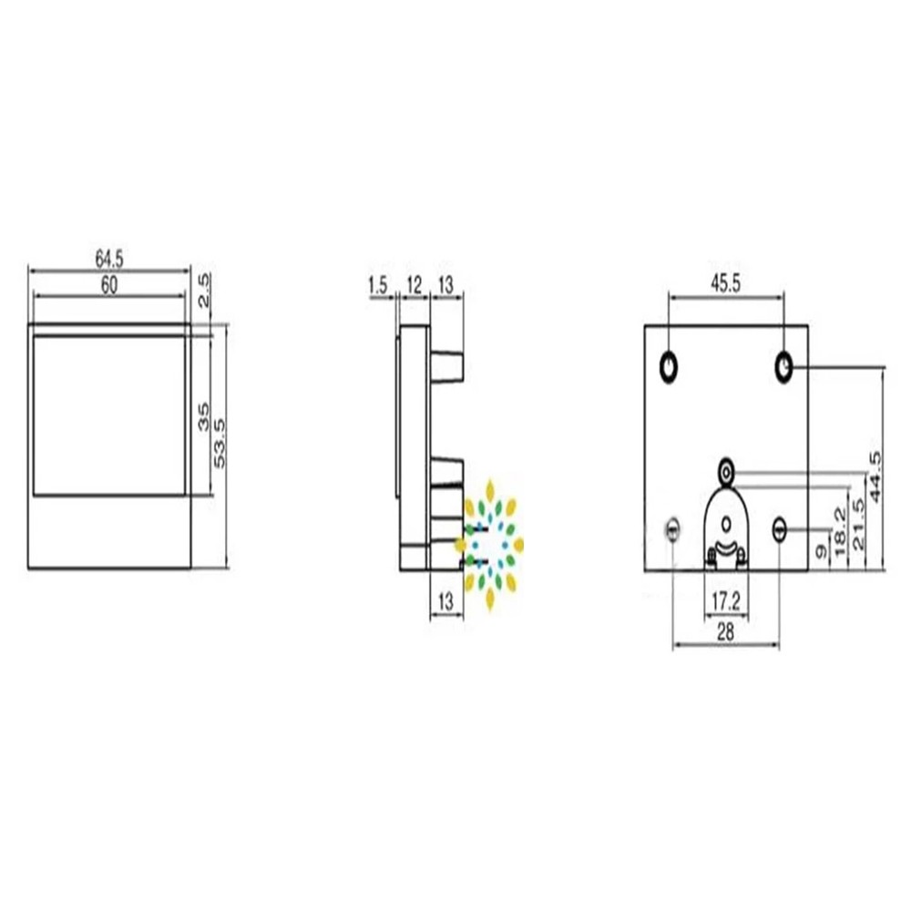 1pc TN-65 VU Panel Meters DB Level Header Detectors Chassis with Backlight