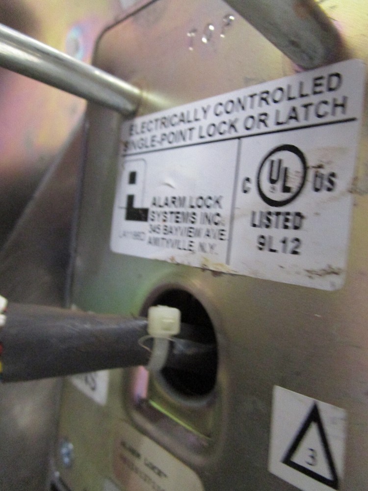 Alarm Lock Systems Electronic Lock Keypad Brushed Chrome