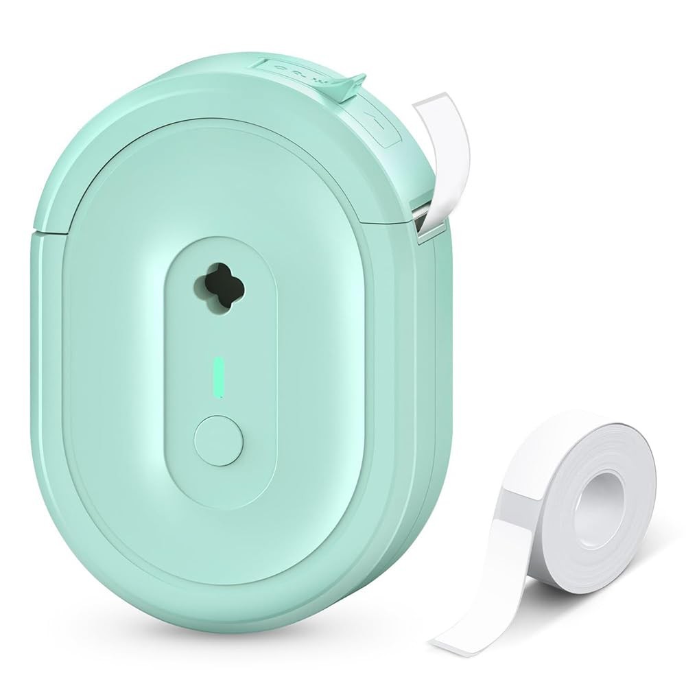 Label Maker Machine,N12 Portable Bluetooth Mini half inch, Green