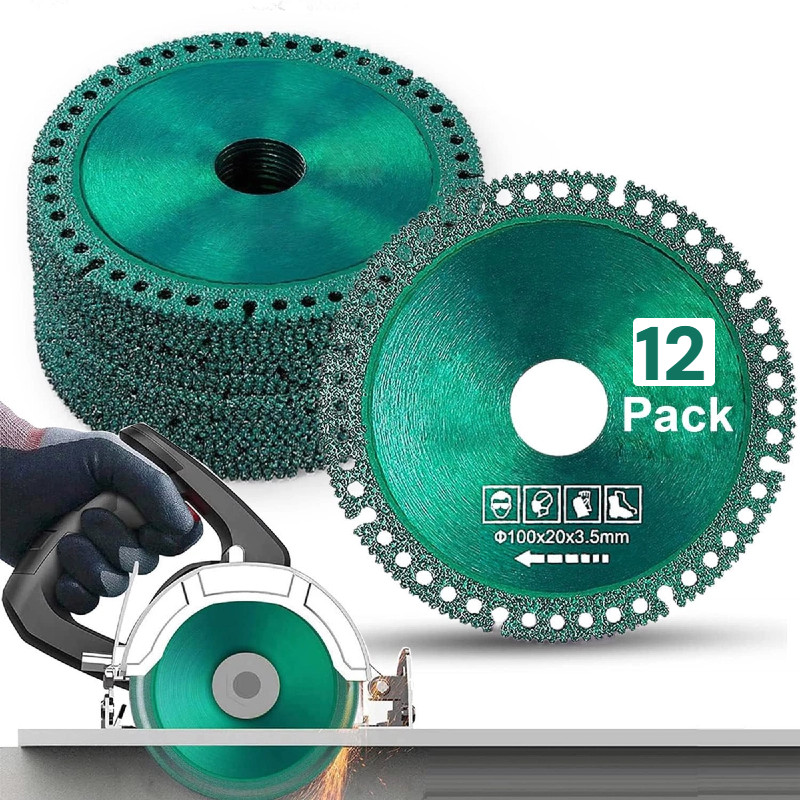 12PCS 100mm Indestructible Disc for Grinder Indestructible Disc Cut Everything