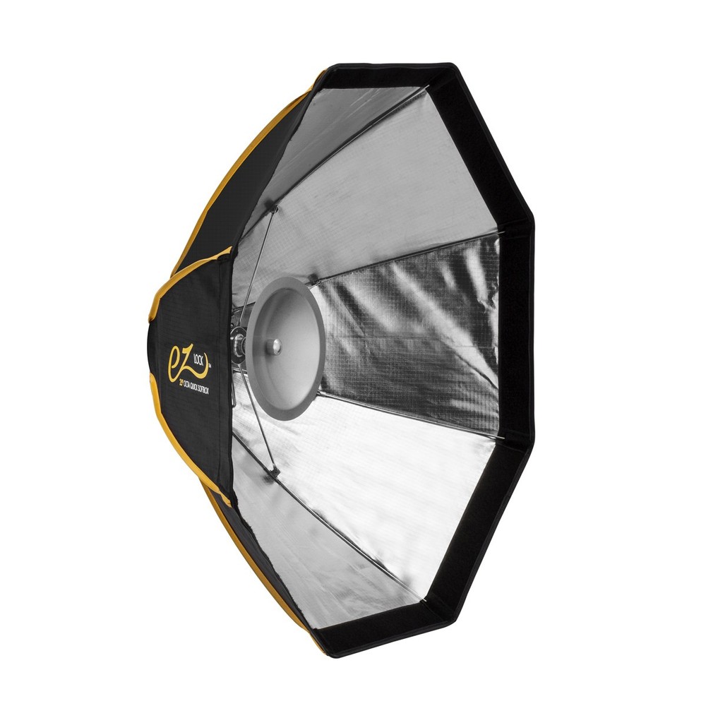 Glow EZ Lock 25" Octa Small Quick Softbox, Eight-Sided Parabolic Softbox Opens U