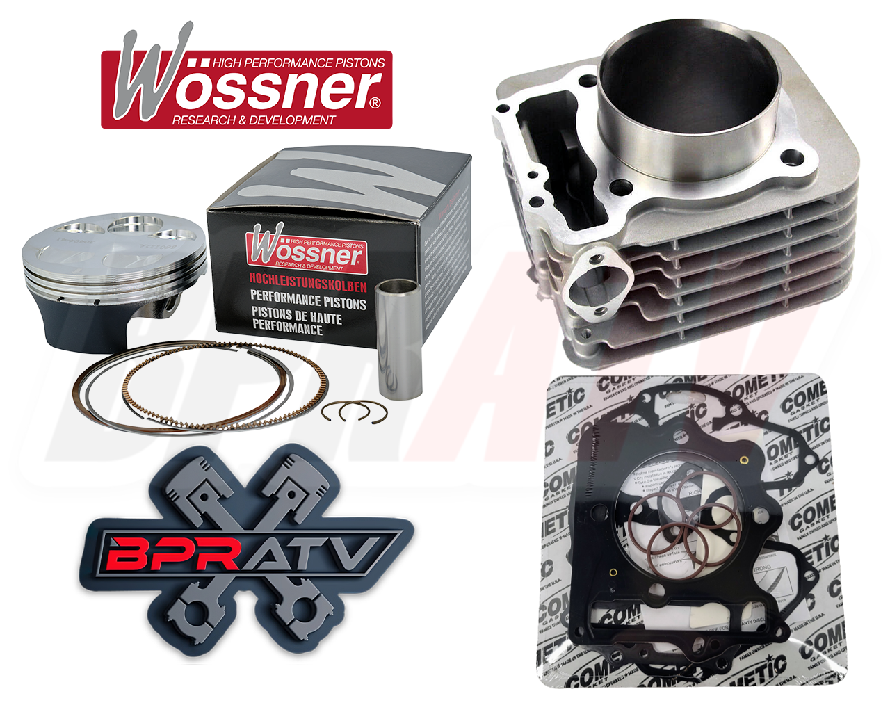 Honda TRX400EX TRX 400EX Cylinder Head Rebuild Kit Stock Bore Top End Assembly