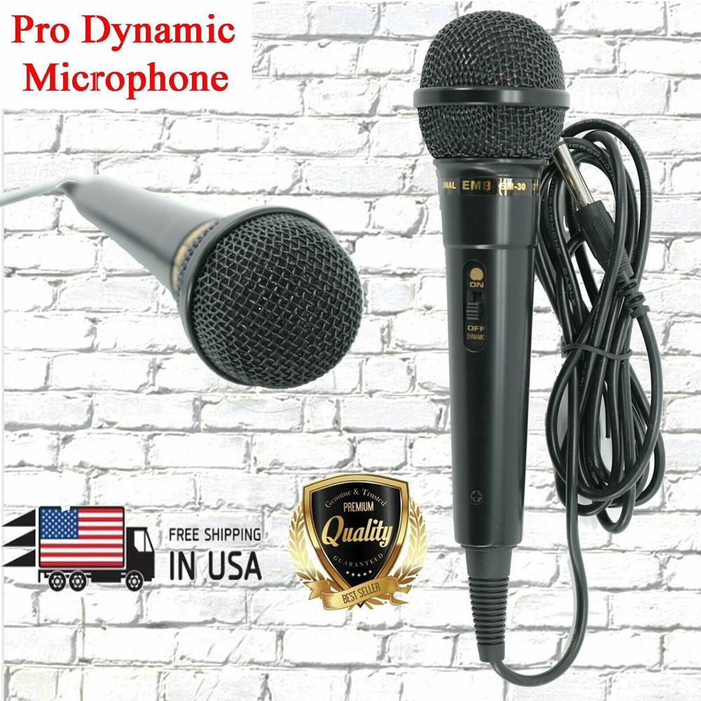 SM30 Wired Handheld Dynamic Professional Vocal Studio Microphone w/ XLR 3 Pin