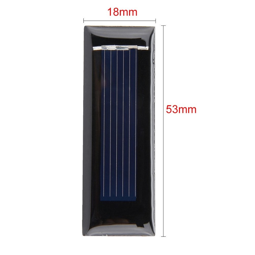 uxcell® 5Pcs 0.5V 100mA Poly Mini Solar Cell Panel Module DIY for Phone...