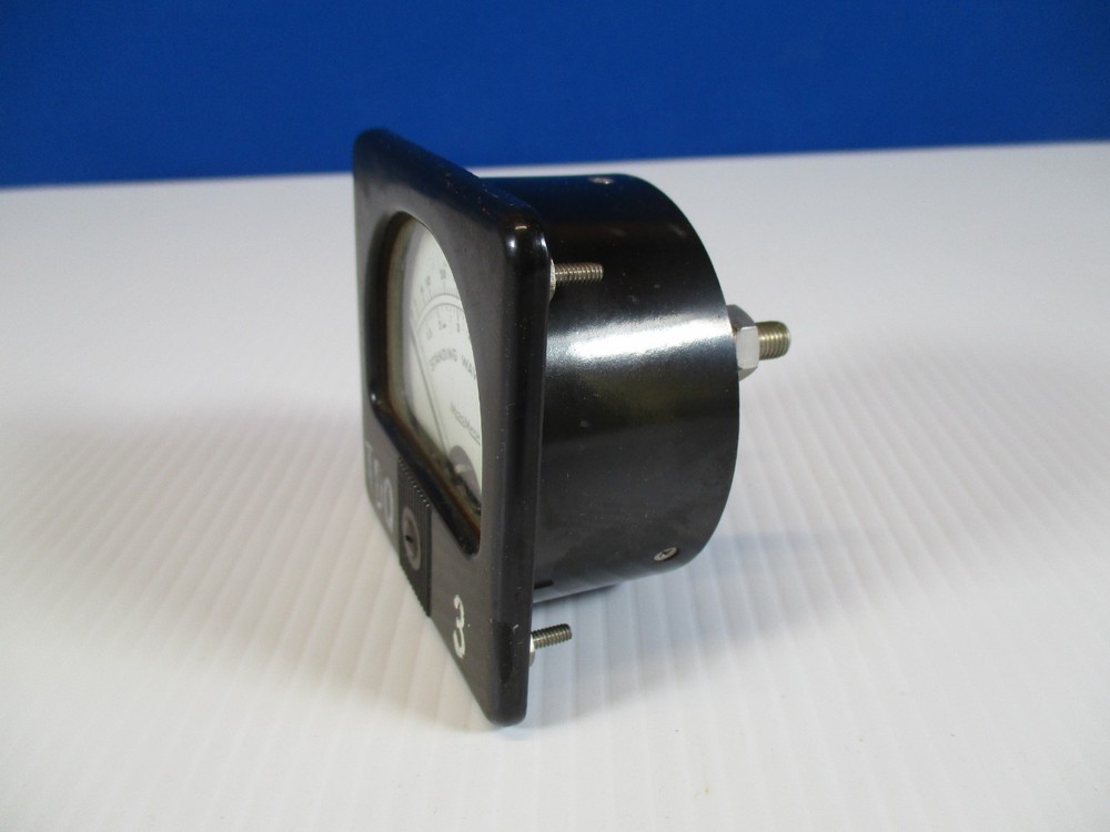 Vintage Panel Meter Watts Standing Wave Radio Micro Match