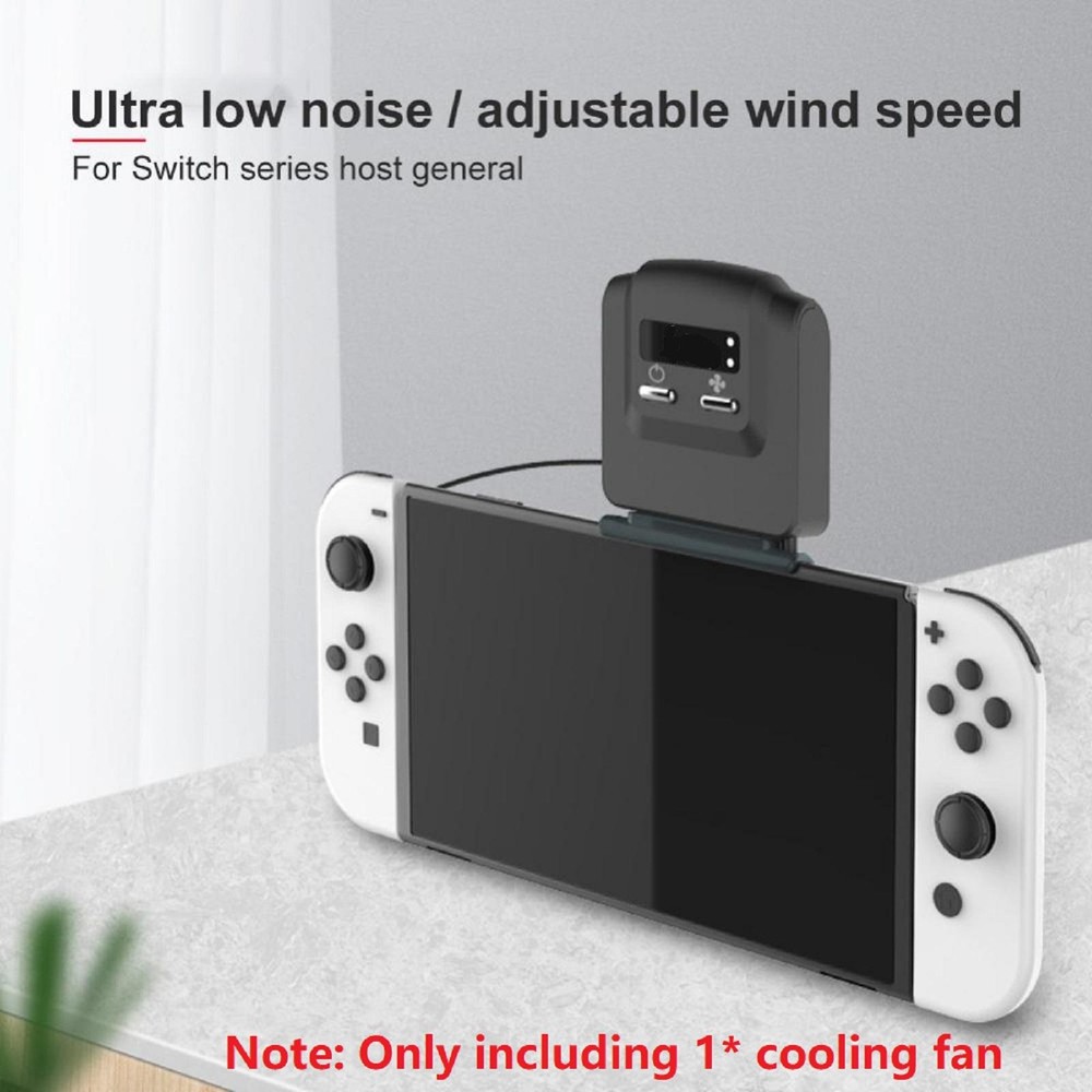 Cooling Fan For Switch Console Cooler Radiator Host Base Heatsink With Indicator