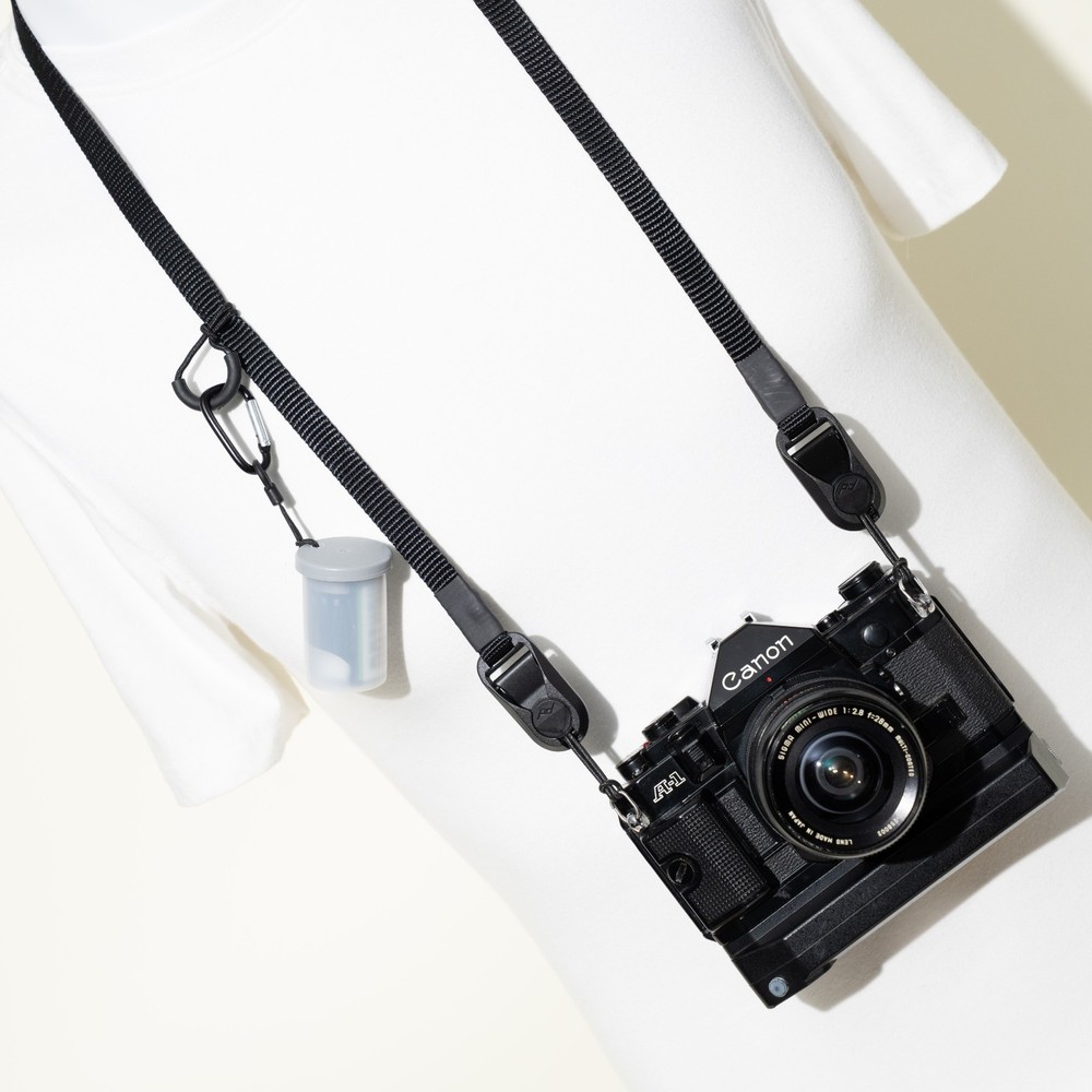 Custom Camera Strap 38" w/ Peak Design Anchor / Clasp Red Blue Black Green