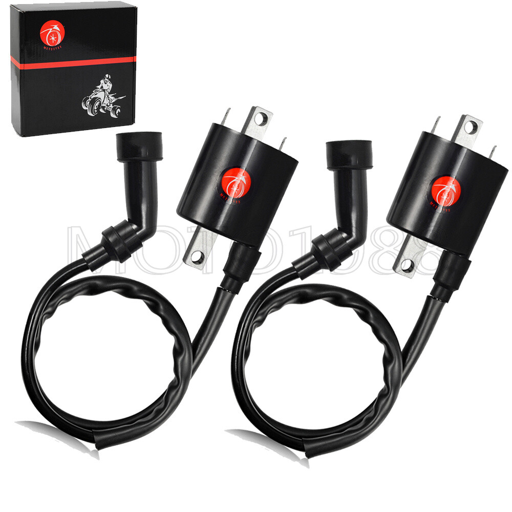 2Pcs Ignition Coils For Yamaha V Star 1100 XVS1100 1999-2009 5EL-82310-00-00