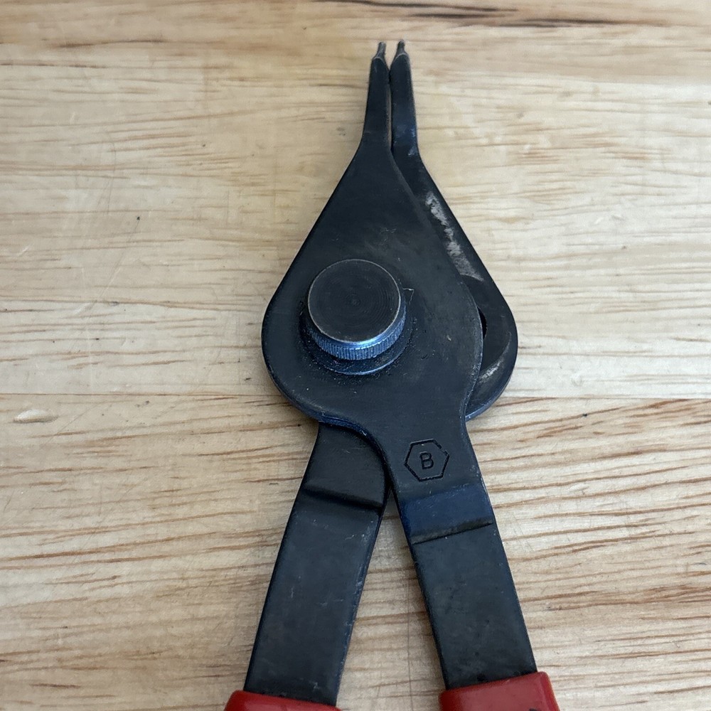 Blue Point Straight Snap Ring Pliers External & External Reversible PR12A USA