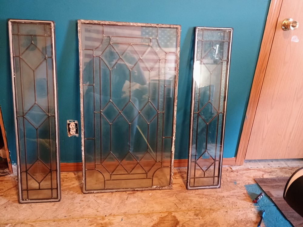 lead glass old stain windows