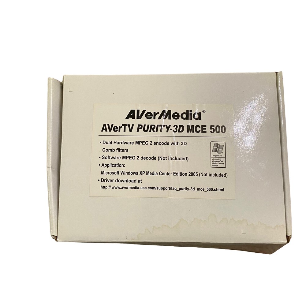 Avermedia Avertv Purity-3d Mce 500
