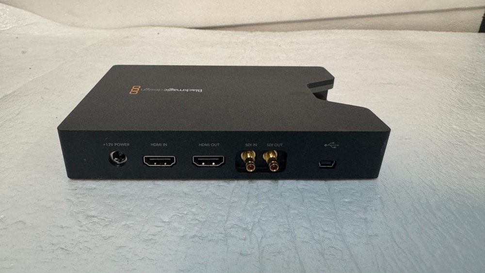 Blackmagic Design HyperDeck Shuttle 2 SSD Video Recorder With Power Supply