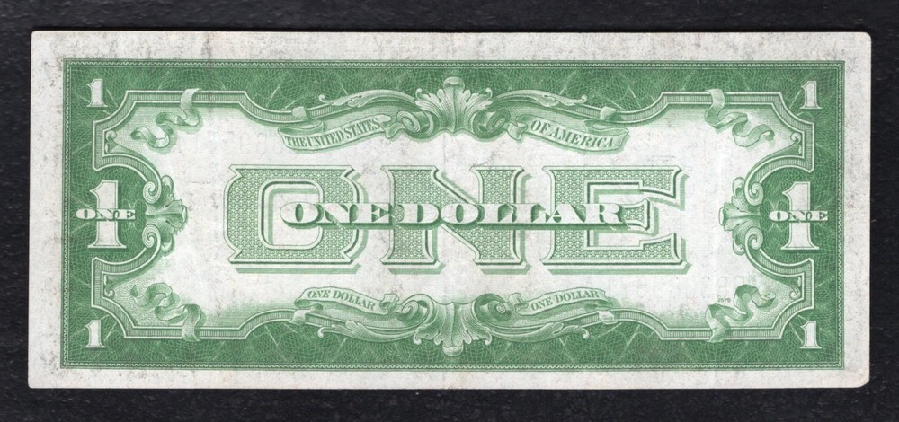FR. 1606 1934 $1 ONE DOLLAR “FUNNYBACK” SILVER CERTIFICATE EXTREMELY FINE (D)