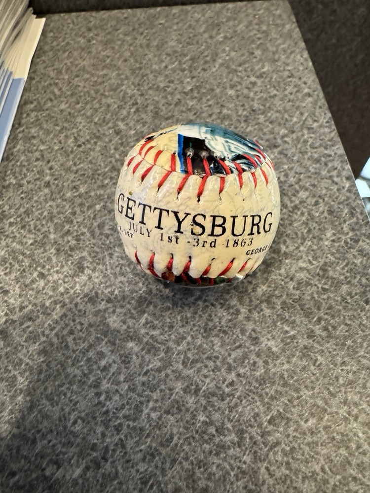 Gettysburg Mini Baseball Key Chain