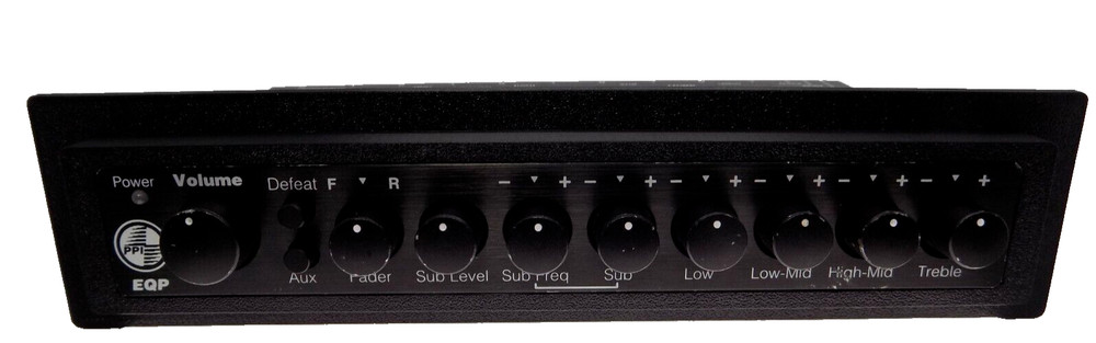 PPI EQP Precision Power Equalizer Trim Ring Bezel Dash Plate Replacement Part