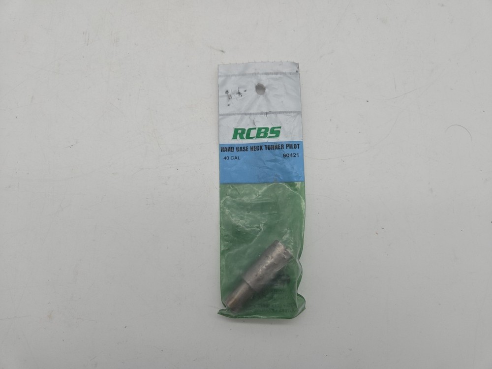 RCBS Hand Case Neck Turner Pilot .40 Caliber