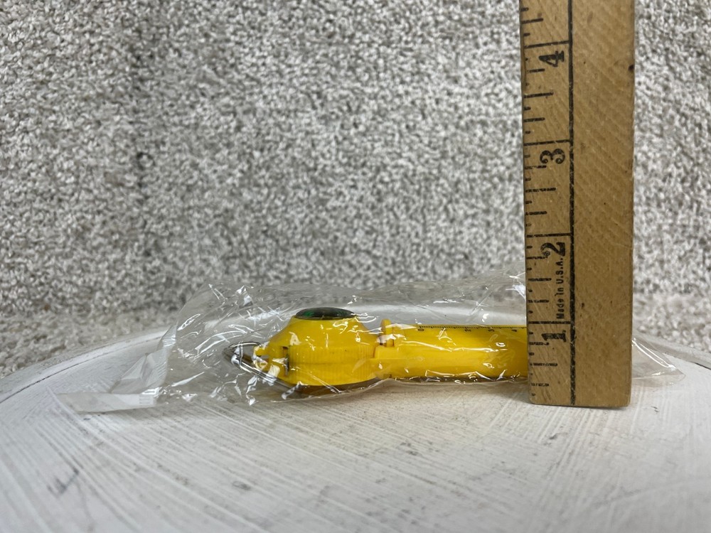 Multi Purpose Outdoor Tool Portable Handheld Pocket Compass Hanging Scale Yellow