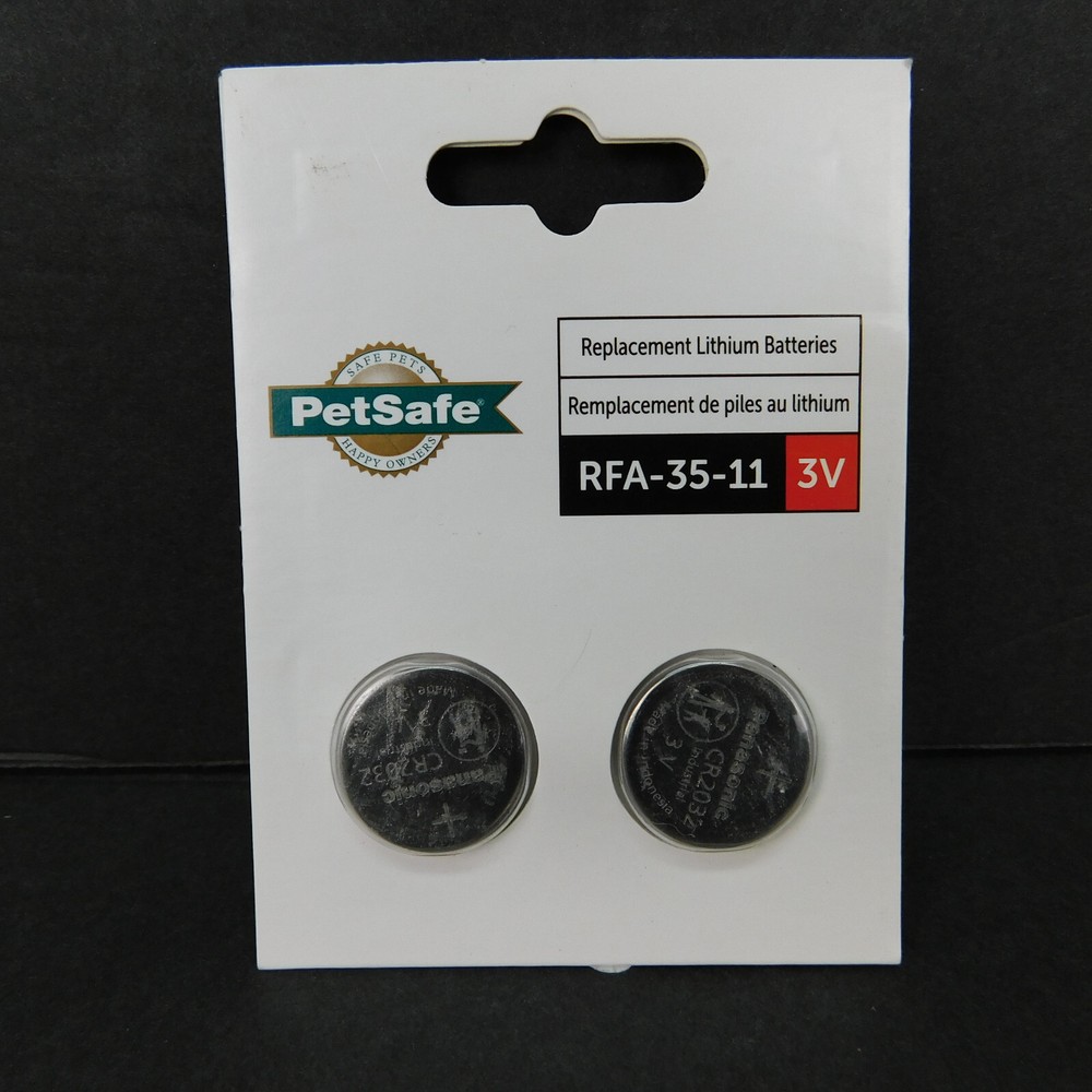 (4) Petsafe Replacement Lithium 3V Batteries RFA-35-11 Compatible PetSafe Collar