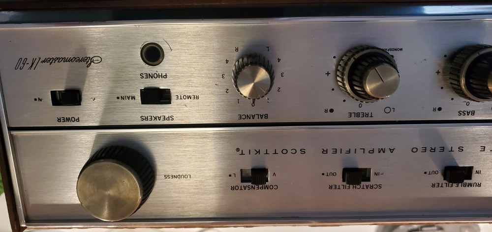 HH Scott Stereomaster LK-60 Stereo Working Condition