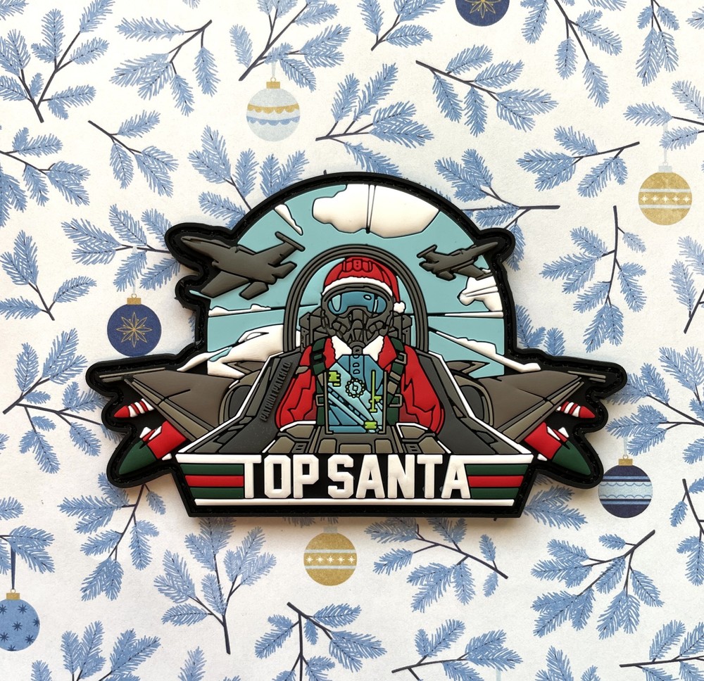 Patriot Patch Co. - Top Santa - Patch