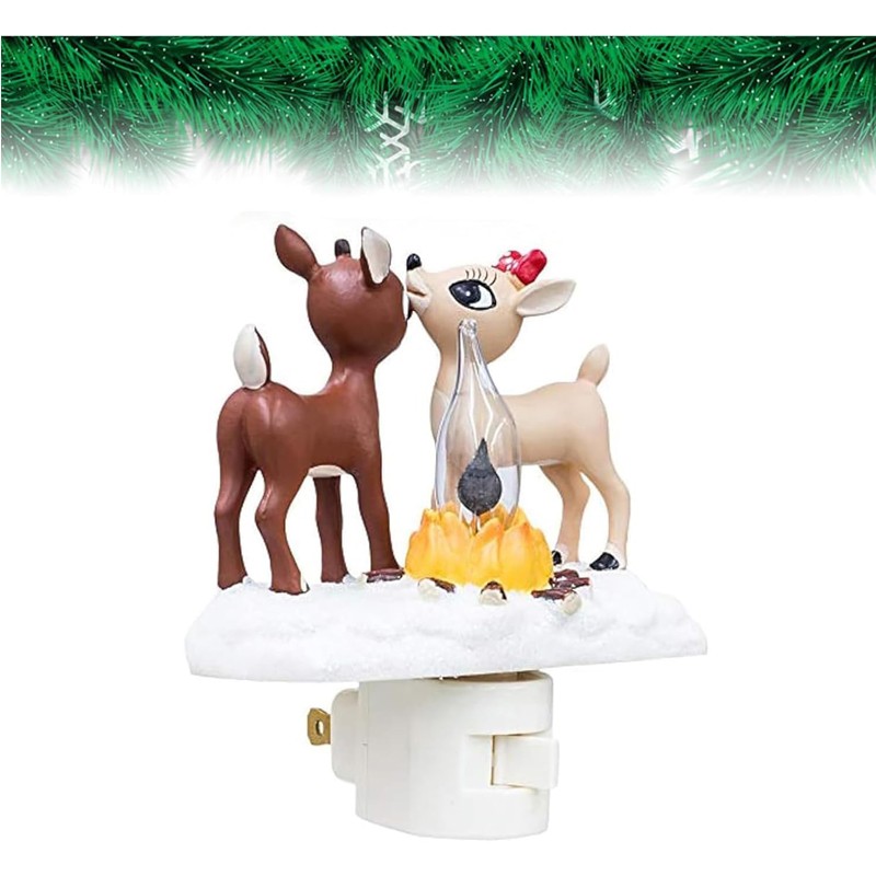Christmas Reindeer Campfire Nightlight