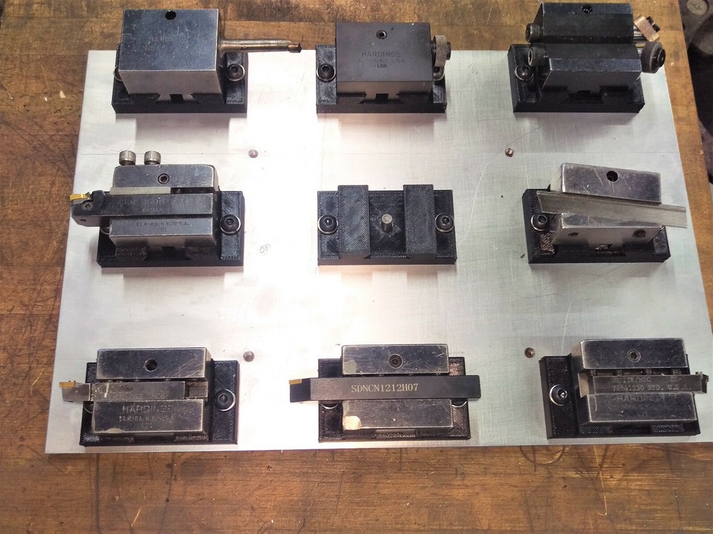 Hardinge L-Series fast change tool holder organizer