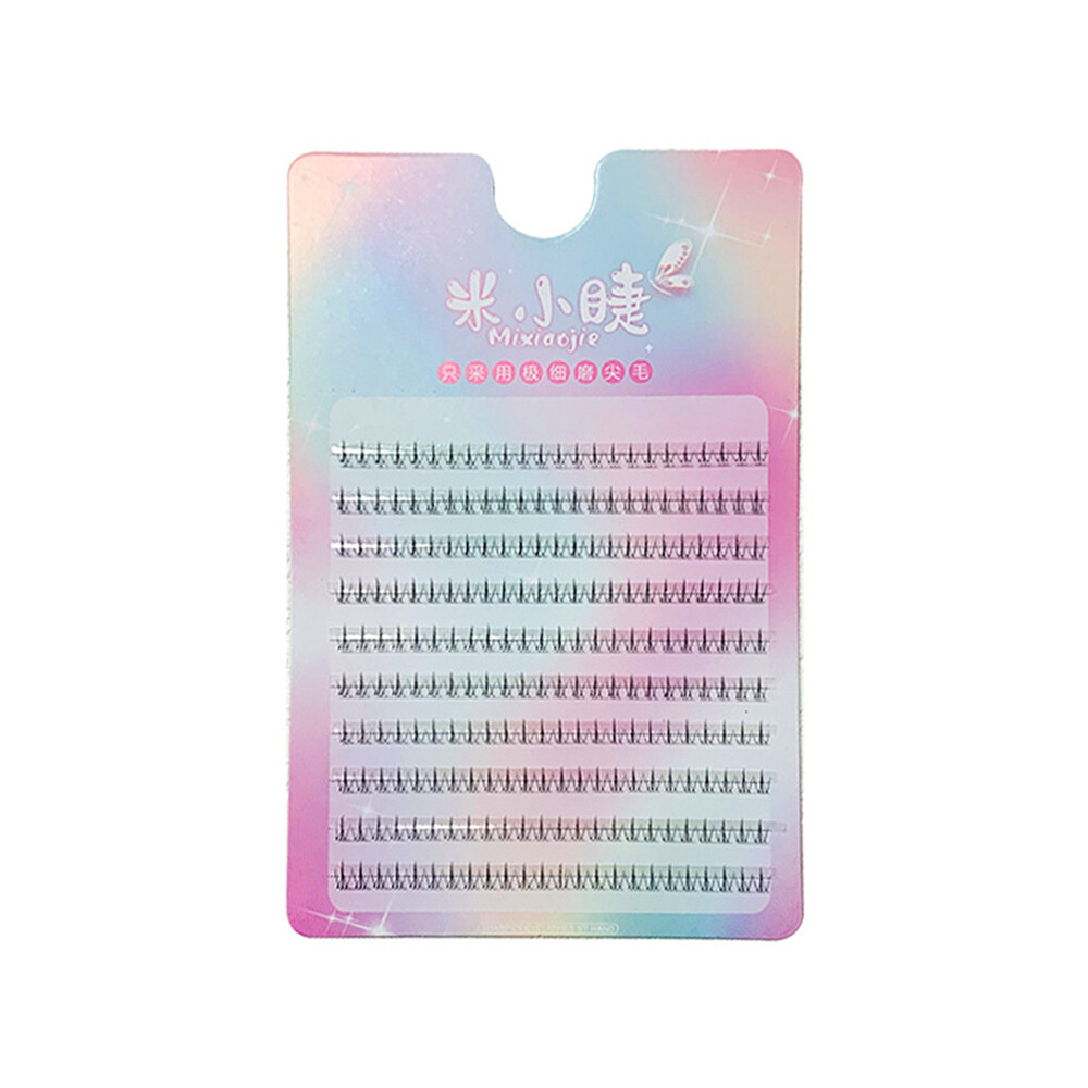 10Rows Under Eyelash Large Capacity Cluster Lashes Natural Look Bottom Lashes❥