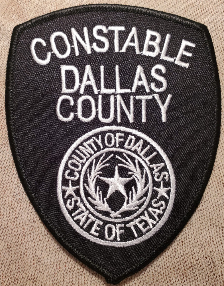 TX Dallas County Texas Constable Shoulder Patch