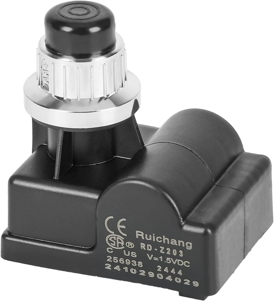 only fire 6 Outlets AA Battery Push Button Igniter 6 Outlet, Silver