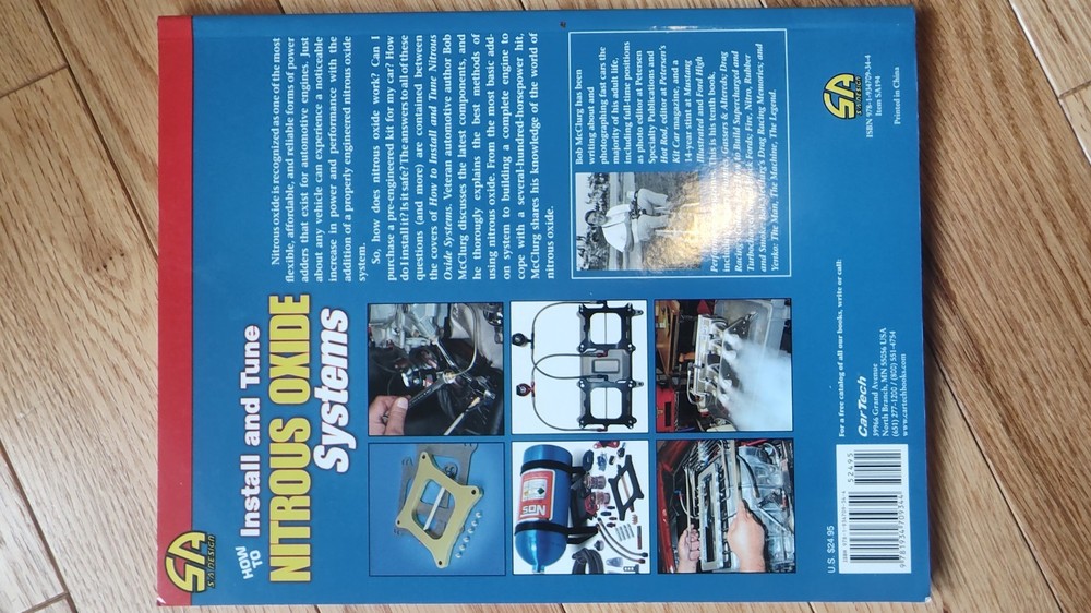 NOS nitrous oxide performance books