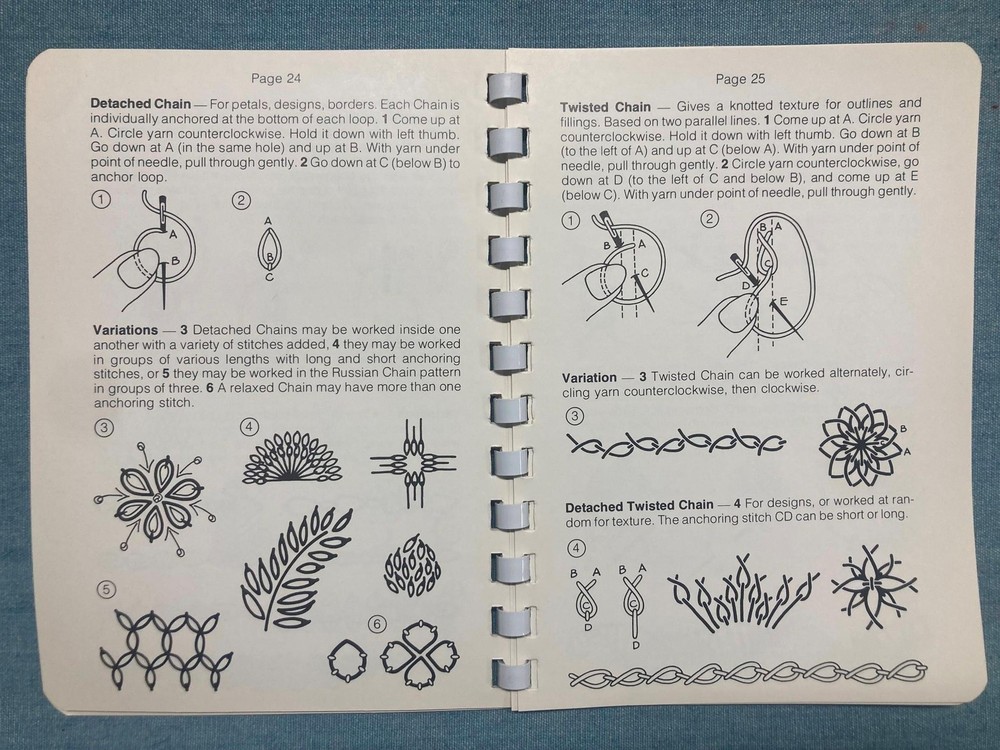 Enthoven Stitches with Variations Handbook Basic Stitches Embroidery TECHNIQUES