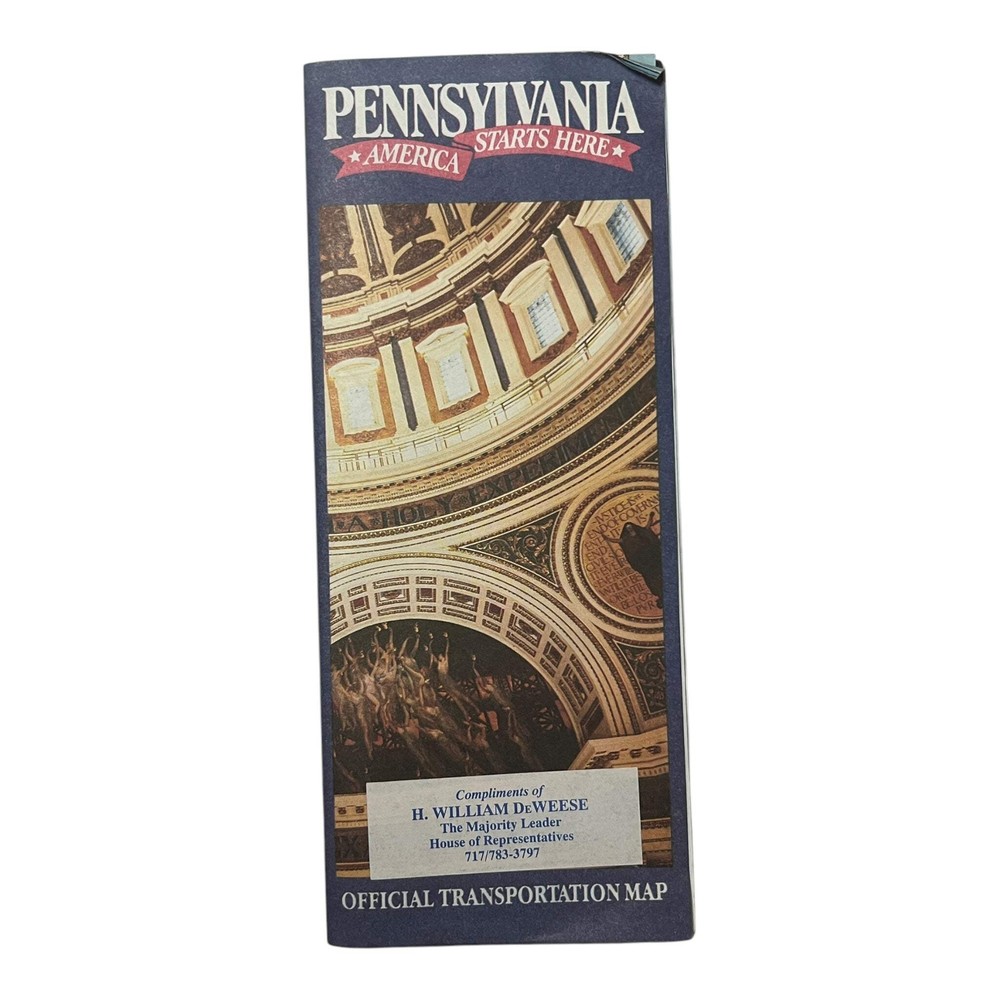 Map - Pennsylvania Original Transportation Map