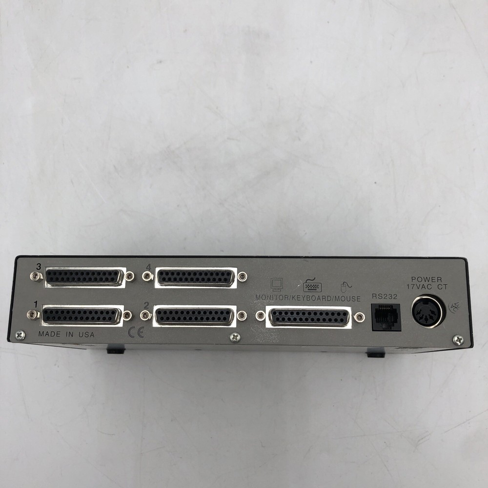 USED BLACK BOX SW722A-R3 SERVSWITCH KVM SECURE SWITCH UNTESTED READ