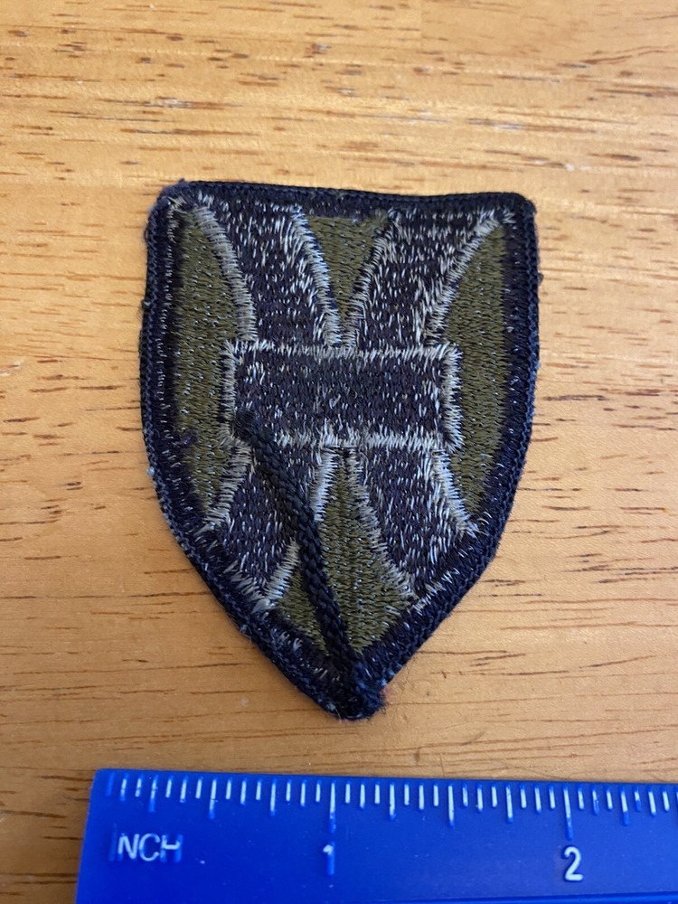 US Army 21st Sustainment Command Subdued Patch INV5646