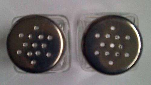 Glass Salt and Pepper Shaker 2 Shaker Set USA SELLER Restaurant Quality