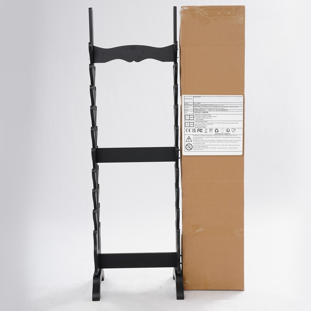 20-Tier Double-Sided Sword Display Stand, Elegant Vertical Holder