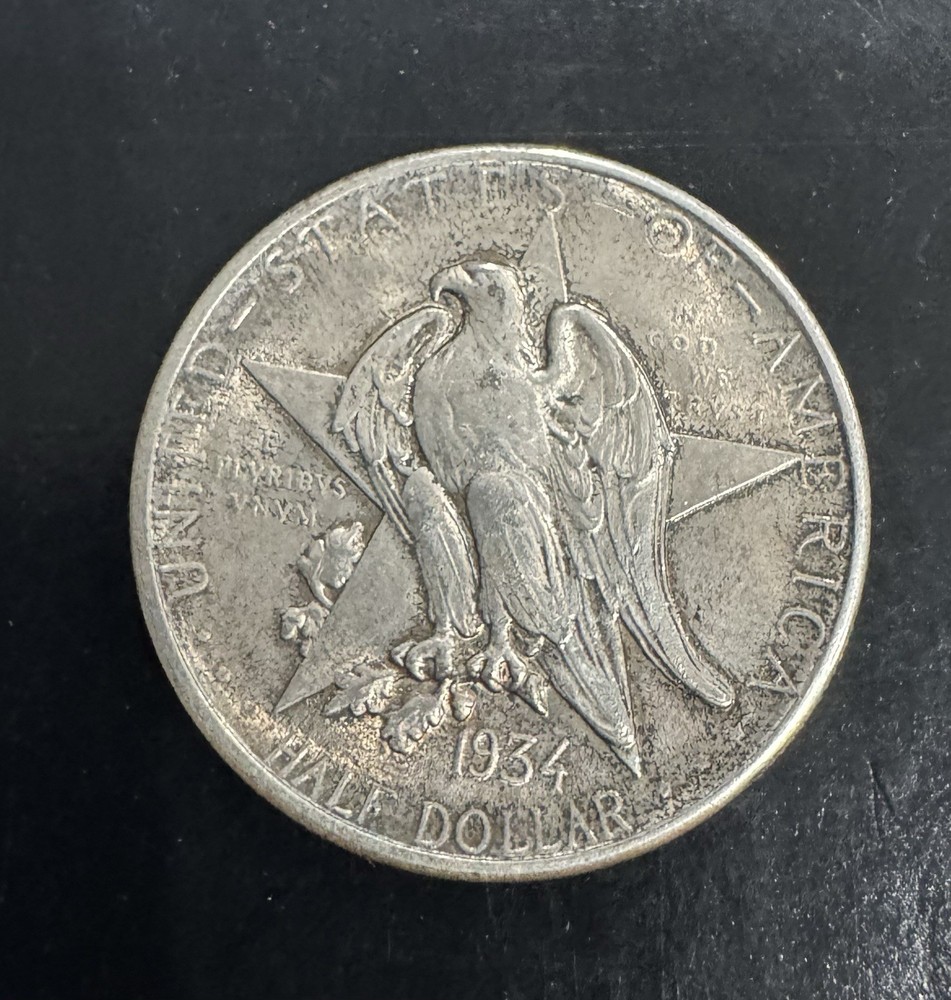 1934 Philadelphia Texas Silver Half Dollar 50C Commemorative Uncirculated