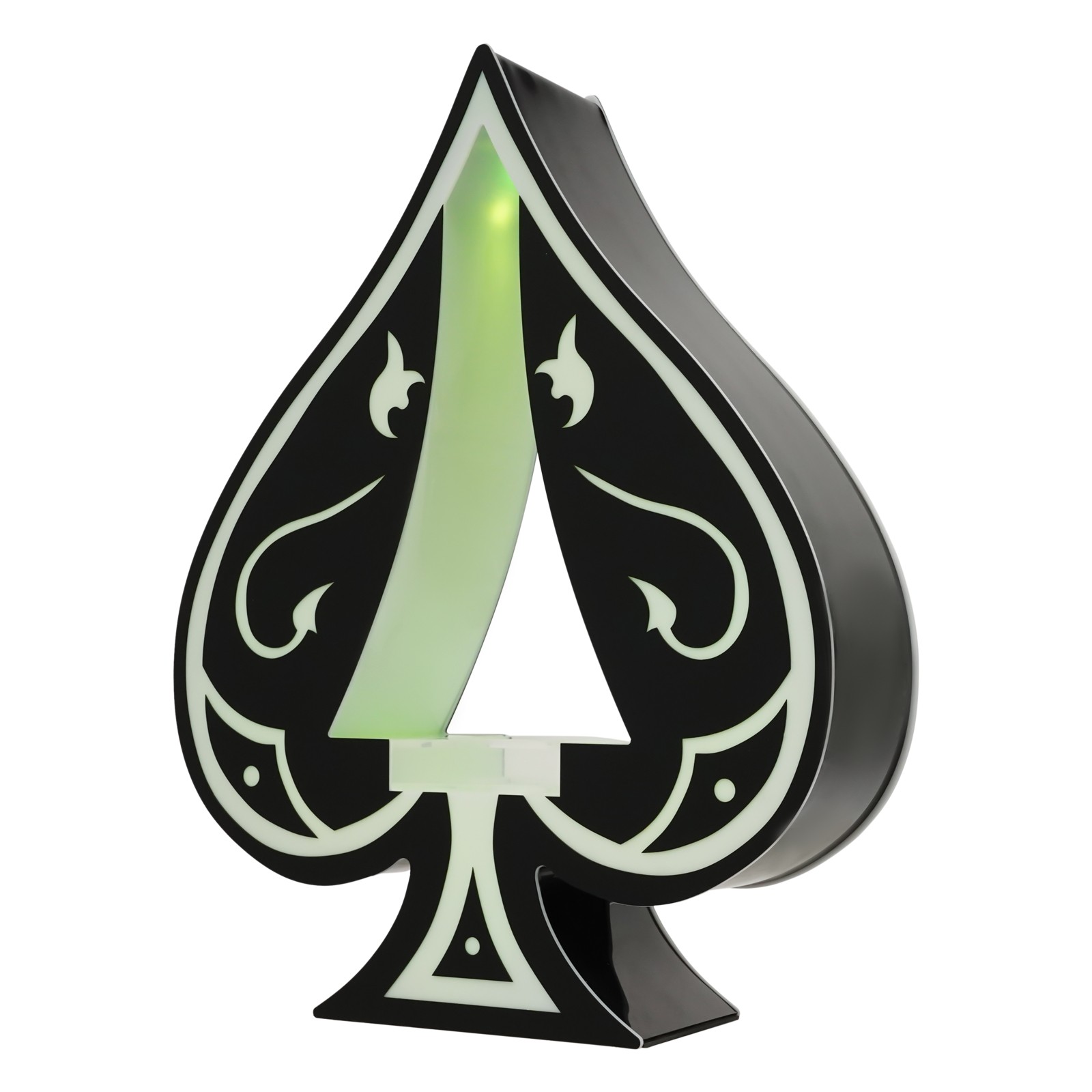 LED Lighted Liquor Bottle Display Ace of Spades Champagne Bar Bottle Stand Shelf