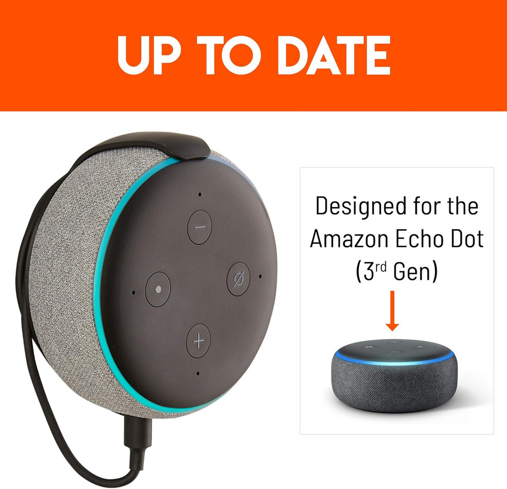 Made for Amazon Mount for Echo Dot (3Rd Gen) - White