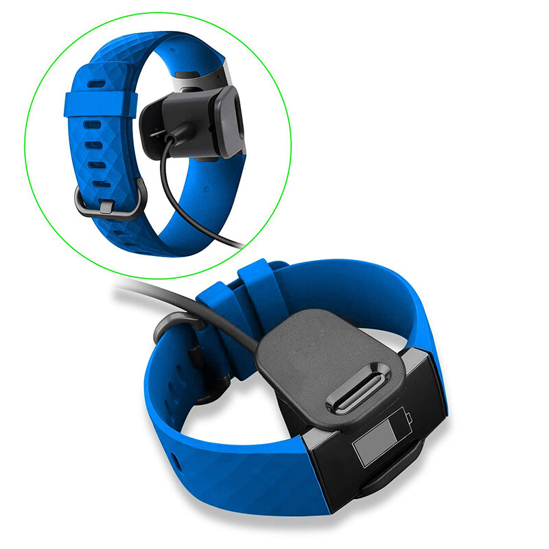 For Fitbit Charge 4 Replacement USB Charger Dock Adapter Cable Wire Cord