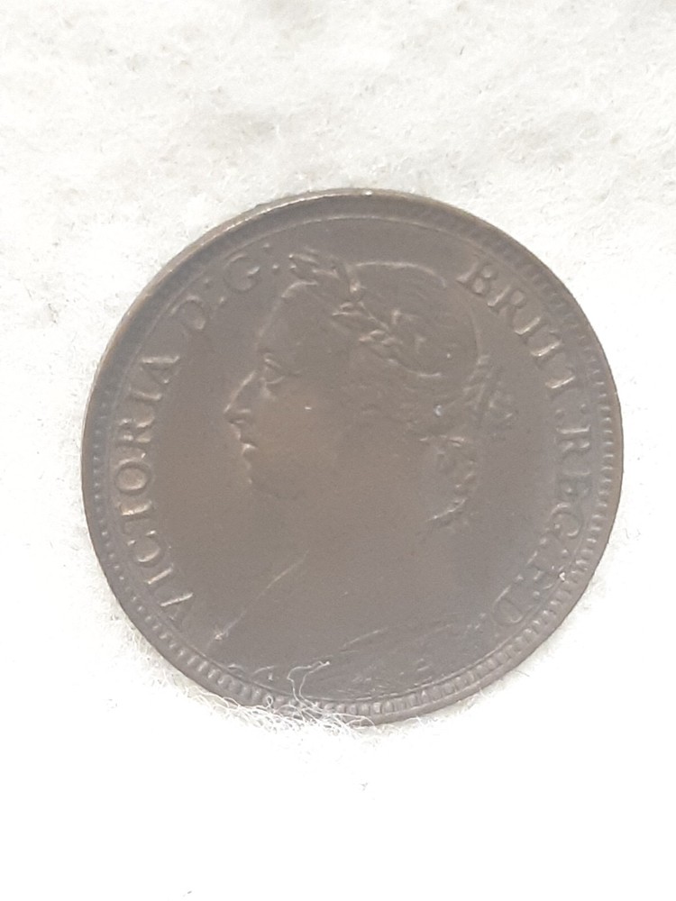 GREAT BRITAIN ~ 1888 ~ 1 FARTHING ~ CH AU