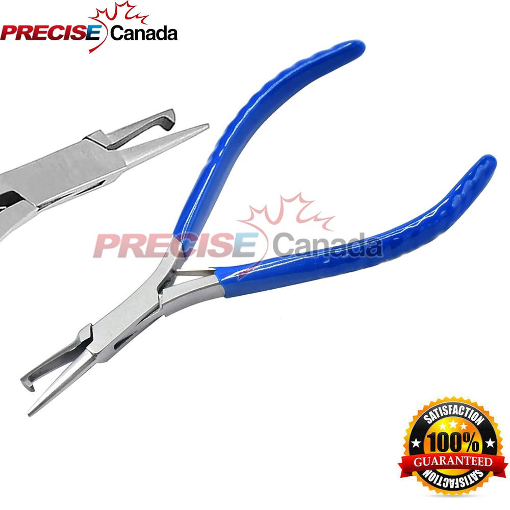 Fishing Solid Stainless Steel Snap Split Ring Lure Tackle Connector Plier PL-027