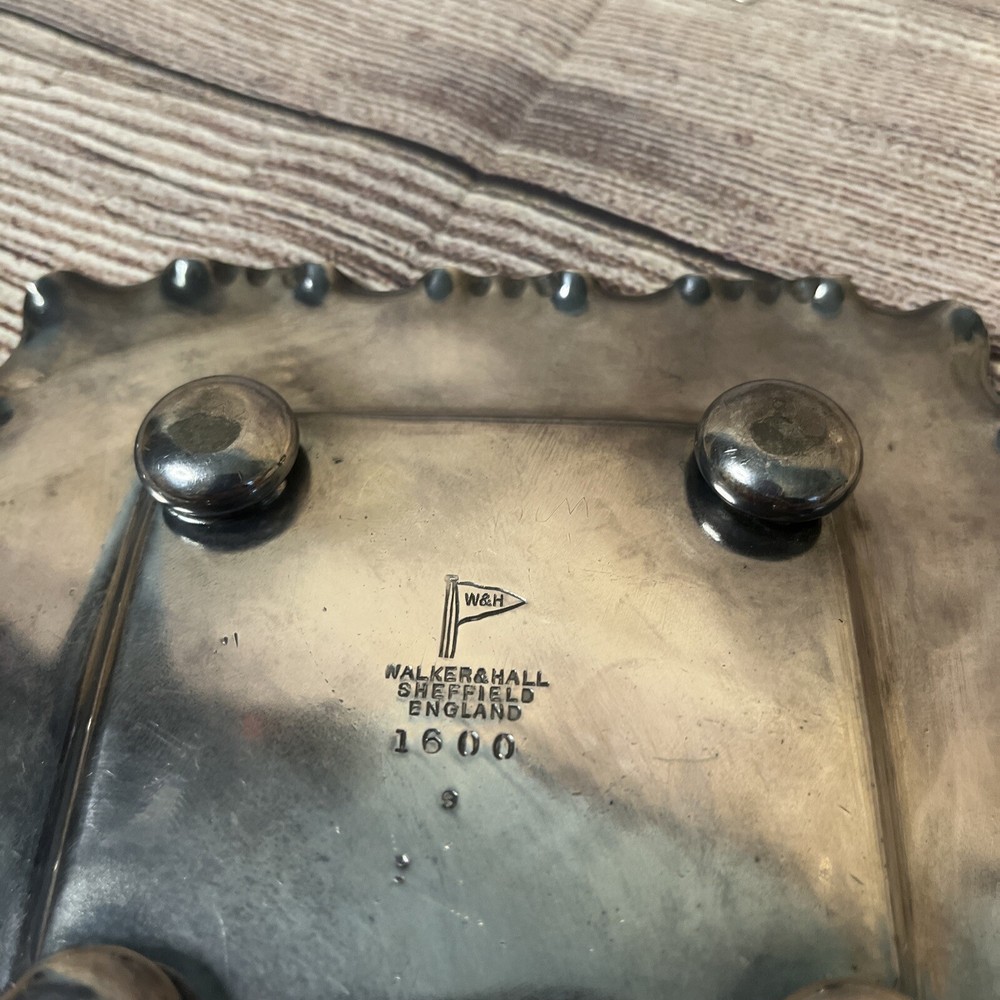 walker and hall silver plate antique