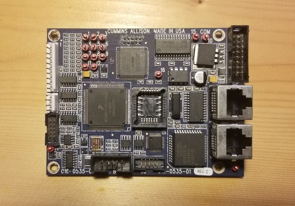 Cummins - Allison assorted PCB lot From a Cash sorting machine.