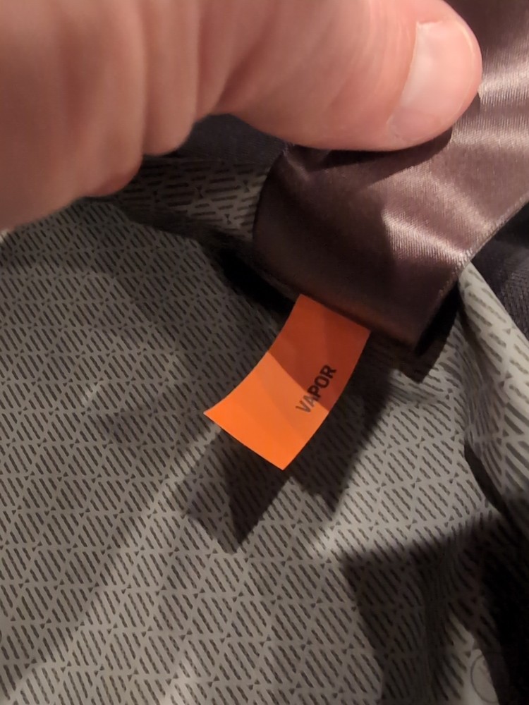First Lite Vapor Stormlight Rain Jacket Medium Walnut See Description
