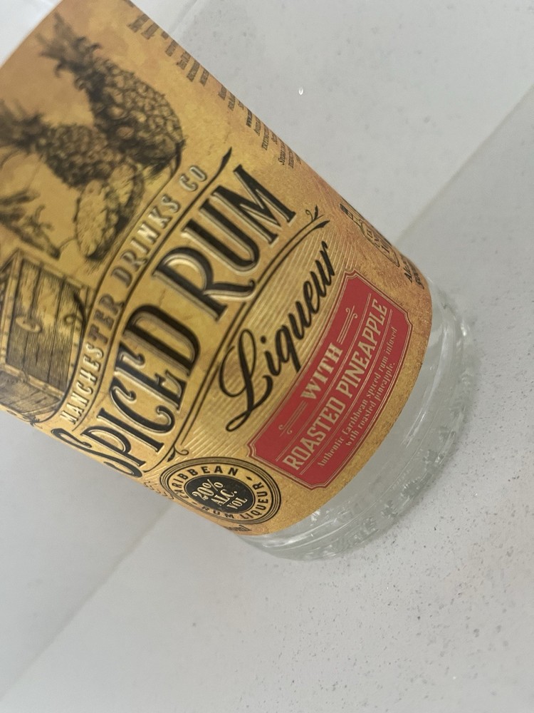 Manchester Drinks Co Spiced Rum Roasted Pineapple Empty Bottle 500ml collectable