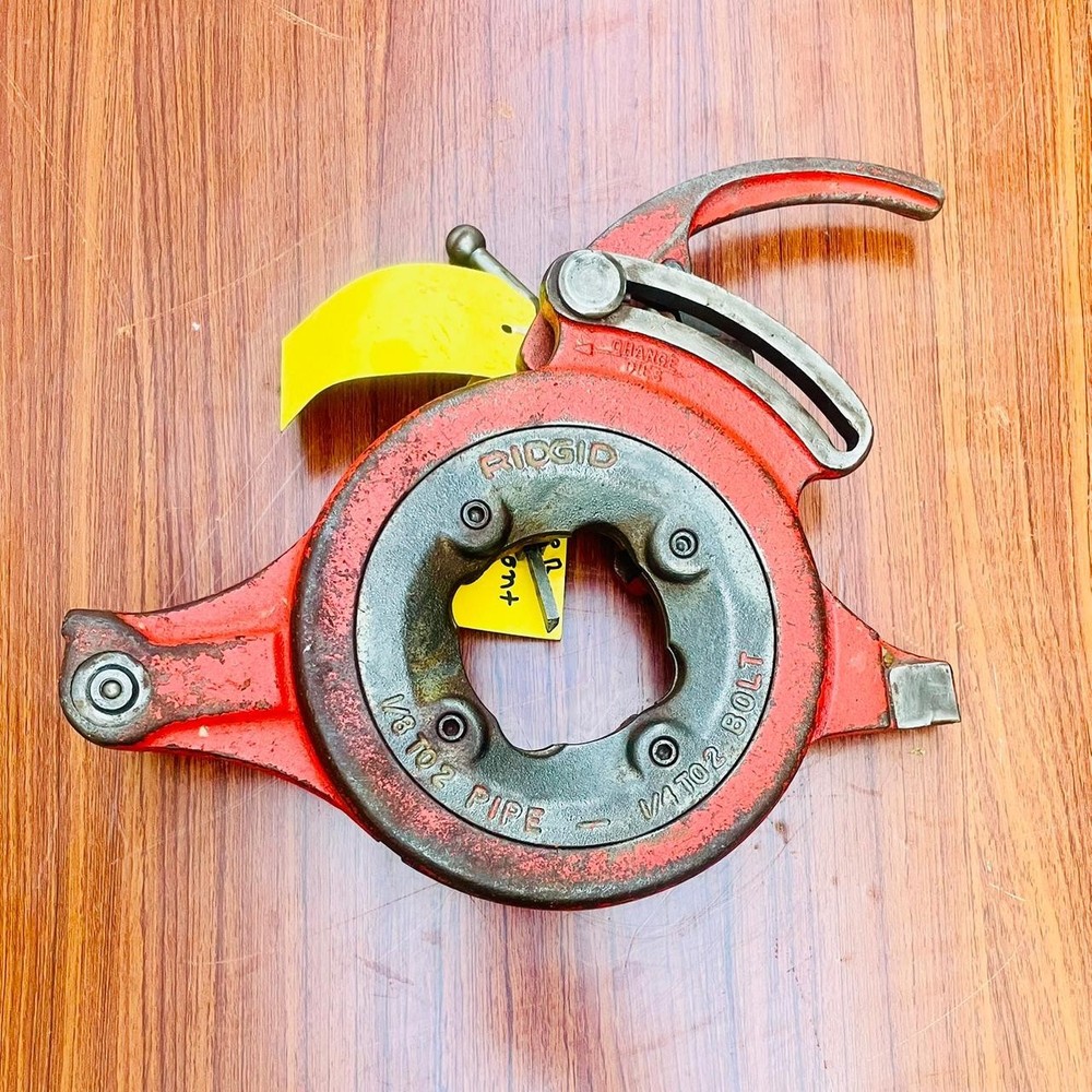 Ridgid Receding Die Head Pipe Threader/Threading Machine ¼"-2" #Broken