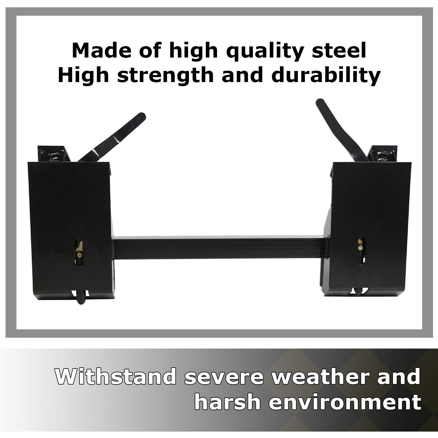 Global John Deere Quick Tach Adapter Latch Box Attachment