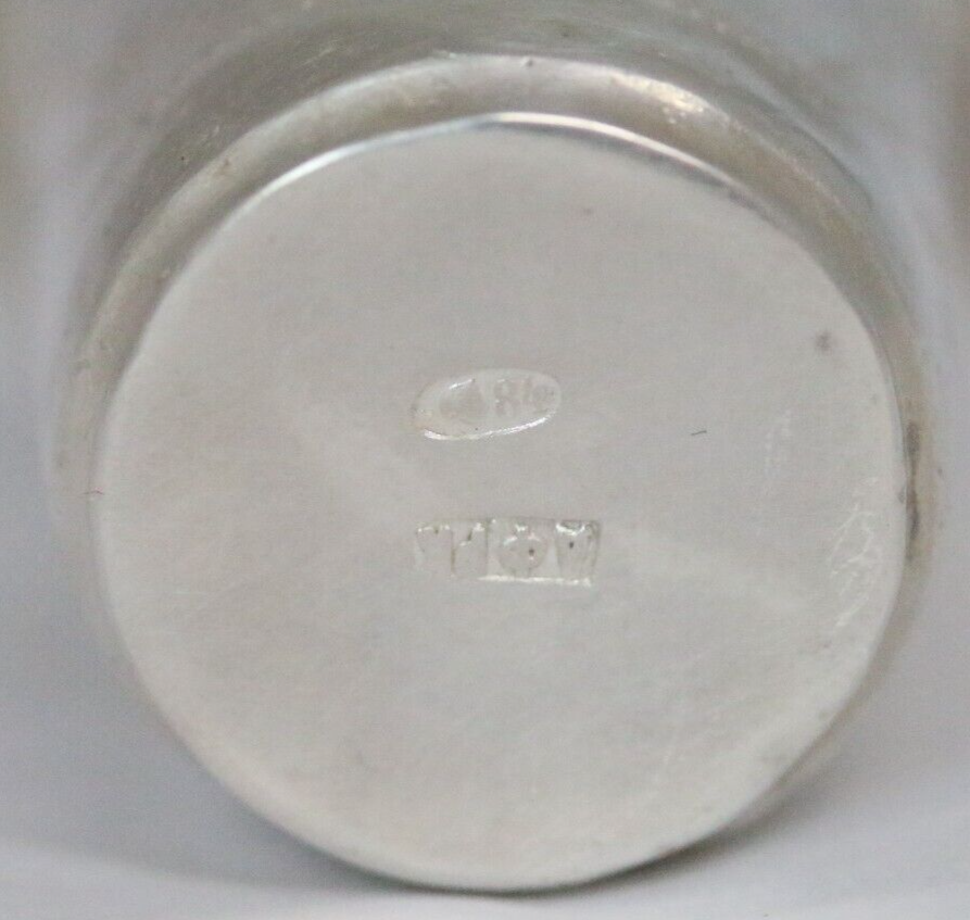 84 Russian Silver Engraved Vodka Cup