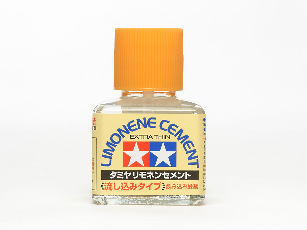 Tamiya 87134 Limonene Cement (Extra Thin) 40ml for Plastic Model Hobby Kits